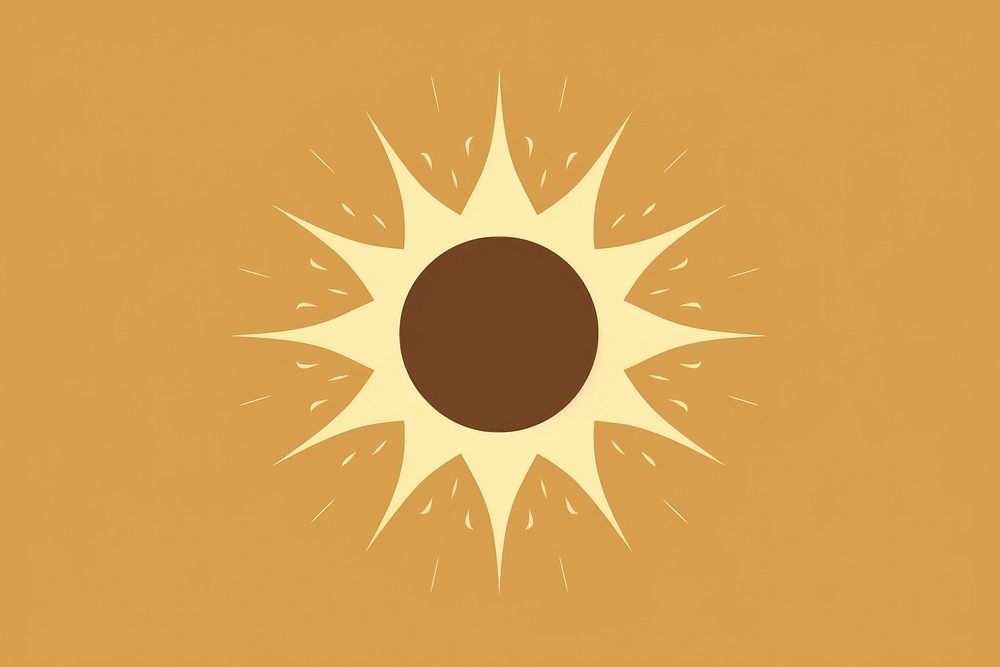 Sun sun backgrounds logo. AI generated Image by rawpixel.