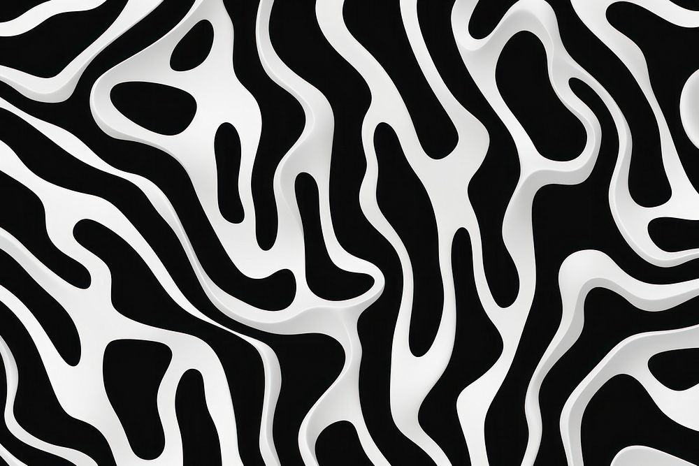 Animal motif pattern abstract black. | Premium Photo Illustration ...