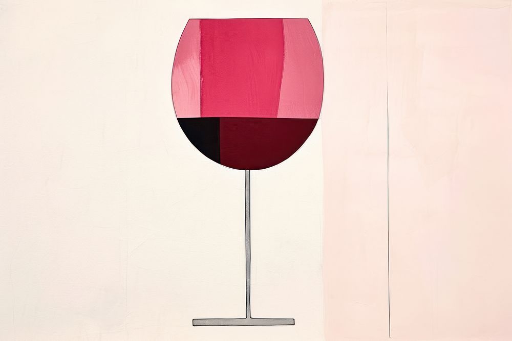 Glass wine art refreshment. AI generated Image by rawpixel.