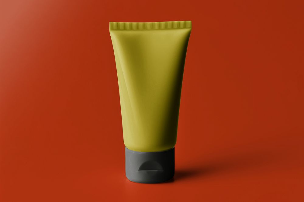 Skincare tube, product packaging design