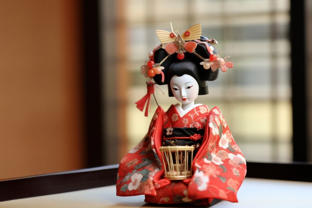 Hina doll toy representation spirituality. AI generated Image by rawpixel.