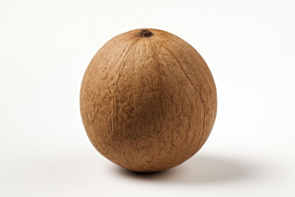 Nutmeg coconut fruit plant. AI generated Image by rawpixel.