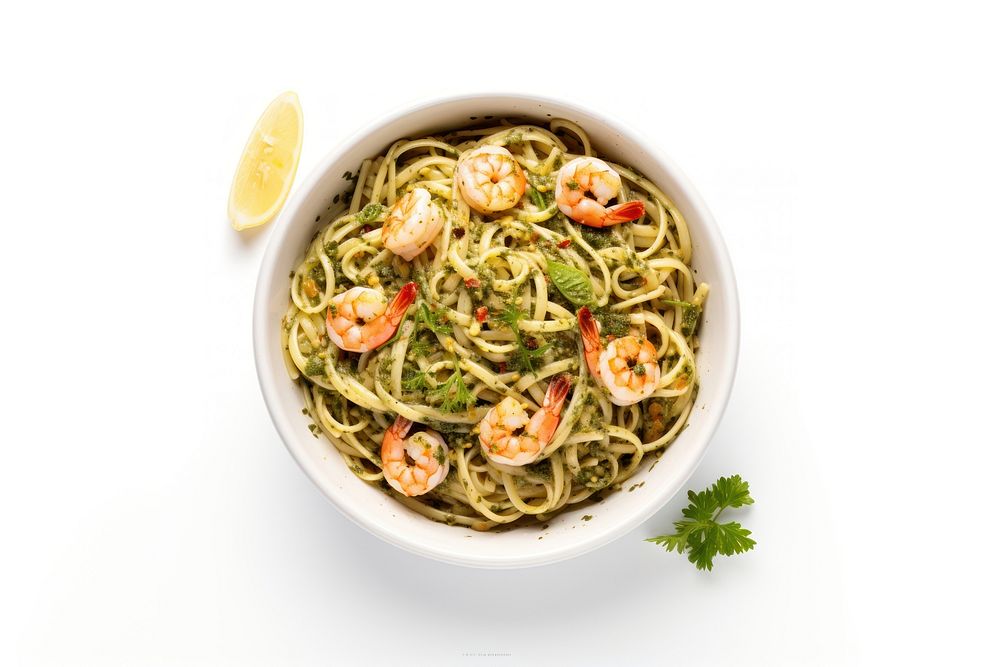 Pasta food spaghetti seafood. AI generated Image by rawpixel.