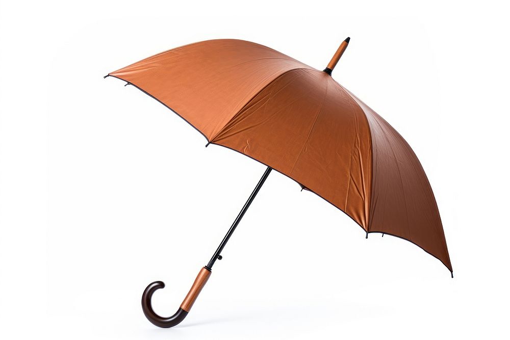 Umbrella white background protection sheltering. AI generated Image by rawpixel.