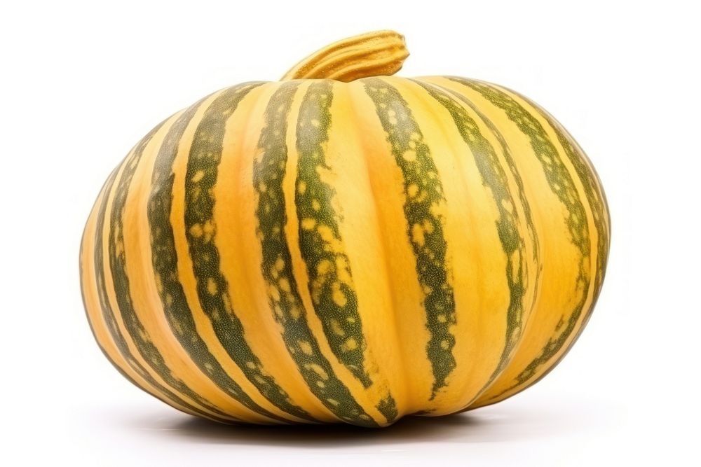 Ribbed Gourd gourd vegetable pumpkin. AI generated Image by rawpixel.