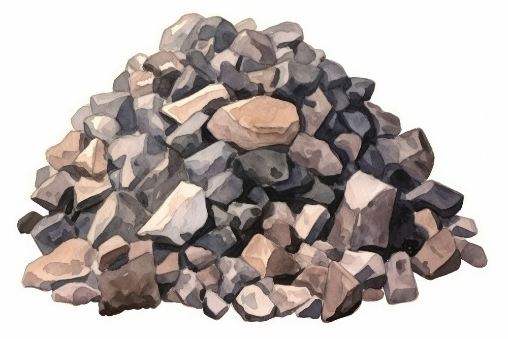 Gravel backgrounds rubble rock. AI generated Image by rawpixel.