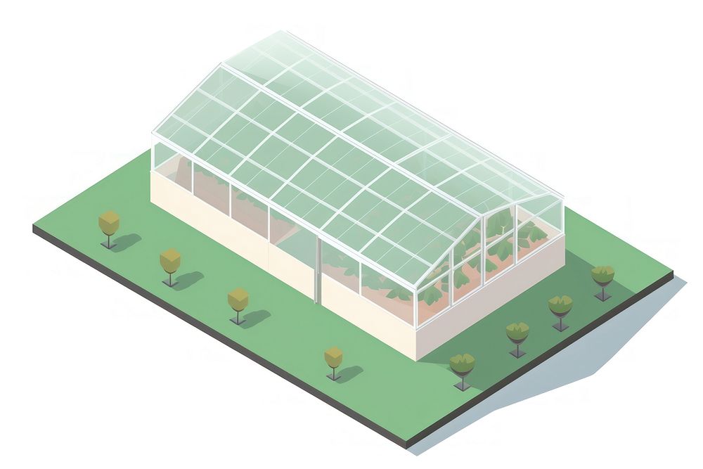Greenhouse architecture gardening pavilion. AI generated Image by rawpixel.