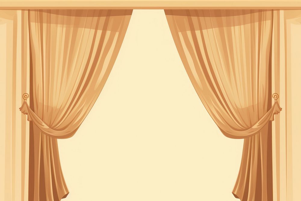 Realistic stage curtains backgrounds architecture decoration.