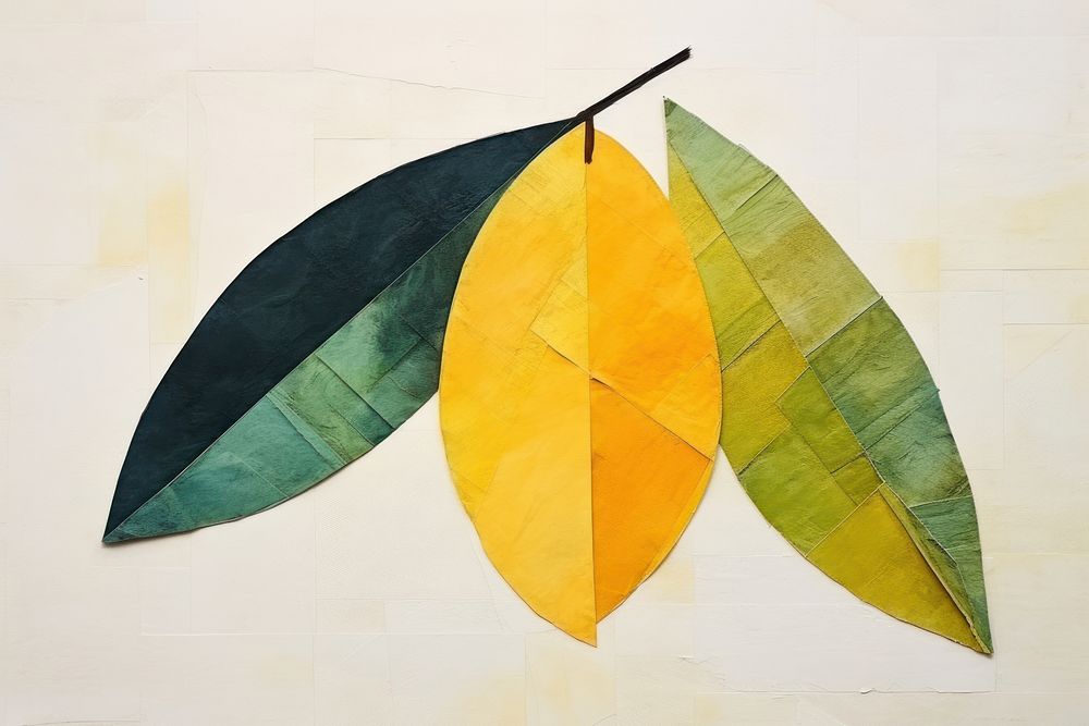 Leaf art shape plant. AI generated Image by rawpixel.