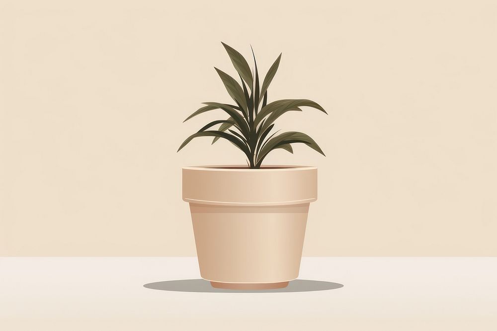 Plant pot houseplant terracotta flowerpot. AI generated Image by rawpixel.