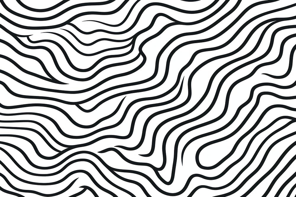 Lineart pattern drawing zebra. AI generated Image by rawpixel.