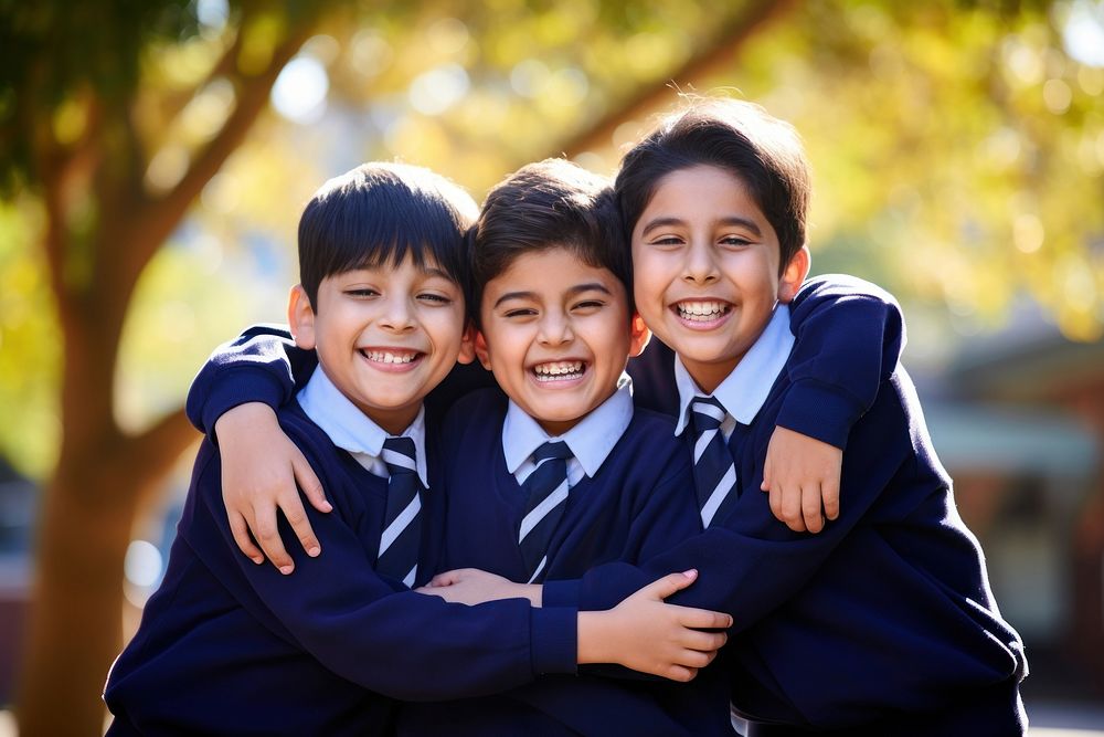 Student portrait smiling photo. 