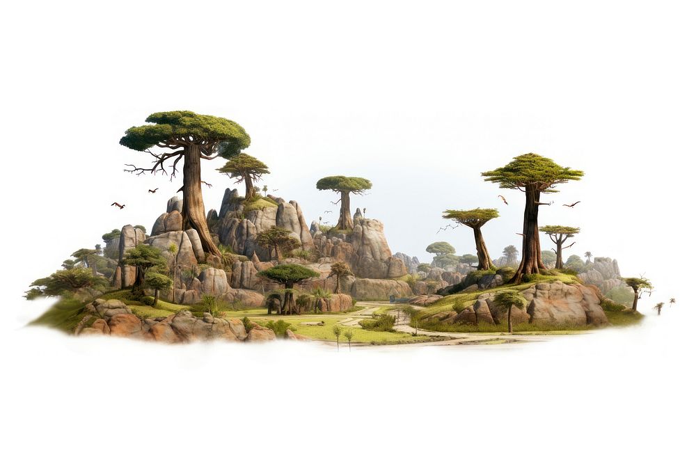 Madagascar land outdoors nature plant. AI generated Image by rawpixel.