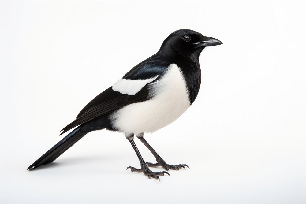 Magpie bird animal magpie white. | Premium Photo - rawpixel