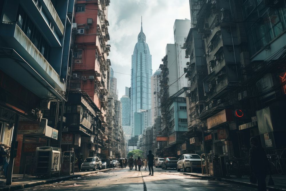 City center building architecture cityscape. | Premium Photo - rawpixel