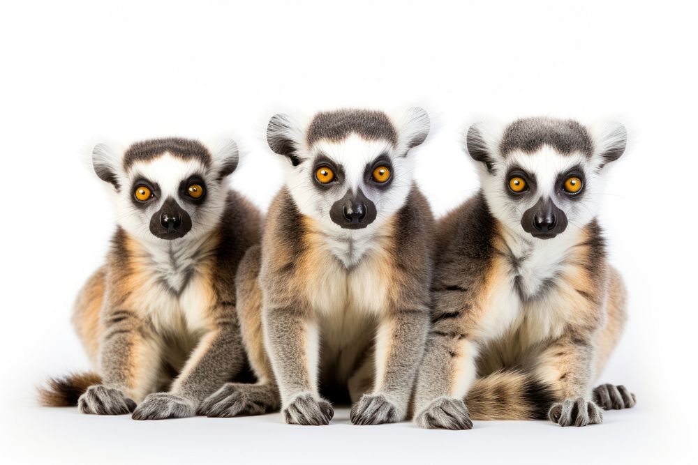 Madagascar wildlife animal mammal monkey. AI generated Image by rawpixel.