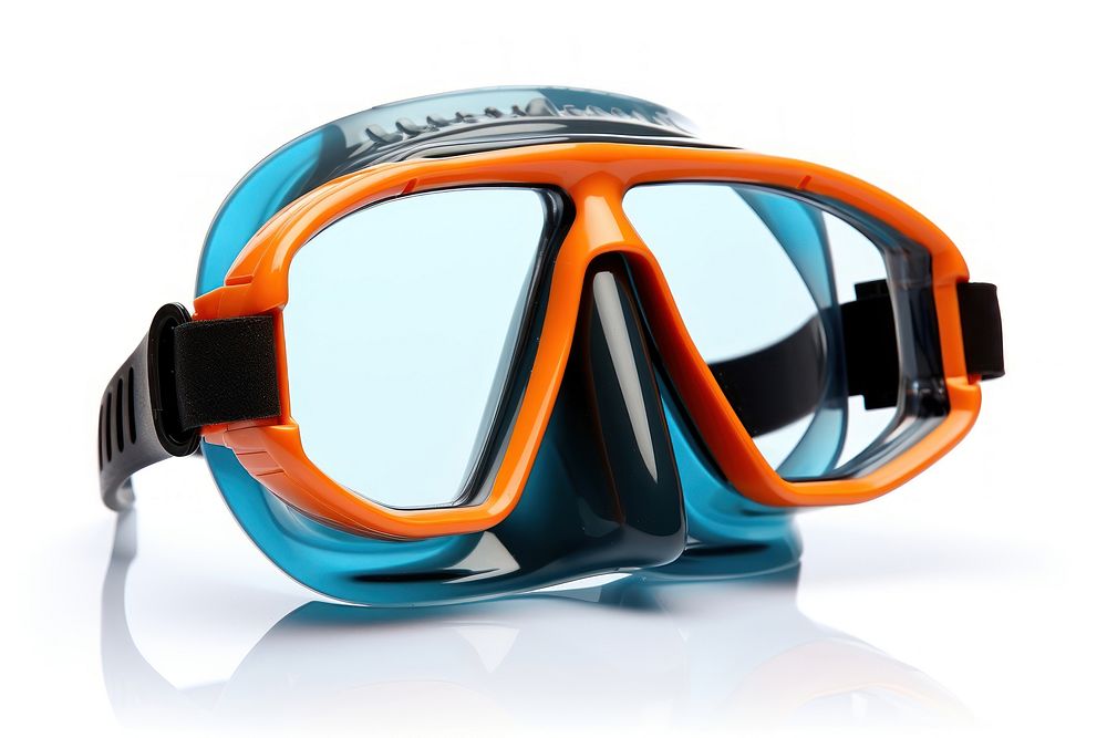 White background accessories underwater protection. AI generated Image by rawpixel.