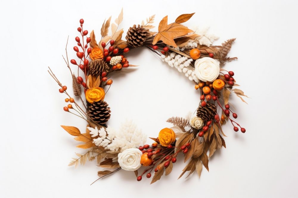Wreath celebration accessories decoration. AI generated Image by rawpixel.