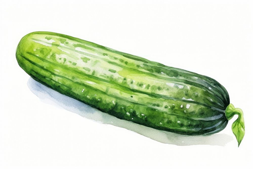 Cucmber vegetable cucumber plant. AI generated Image by rawpixel.