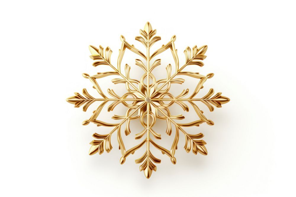 Pattern brooch gold celebration. AI generated Image by rawpixel.