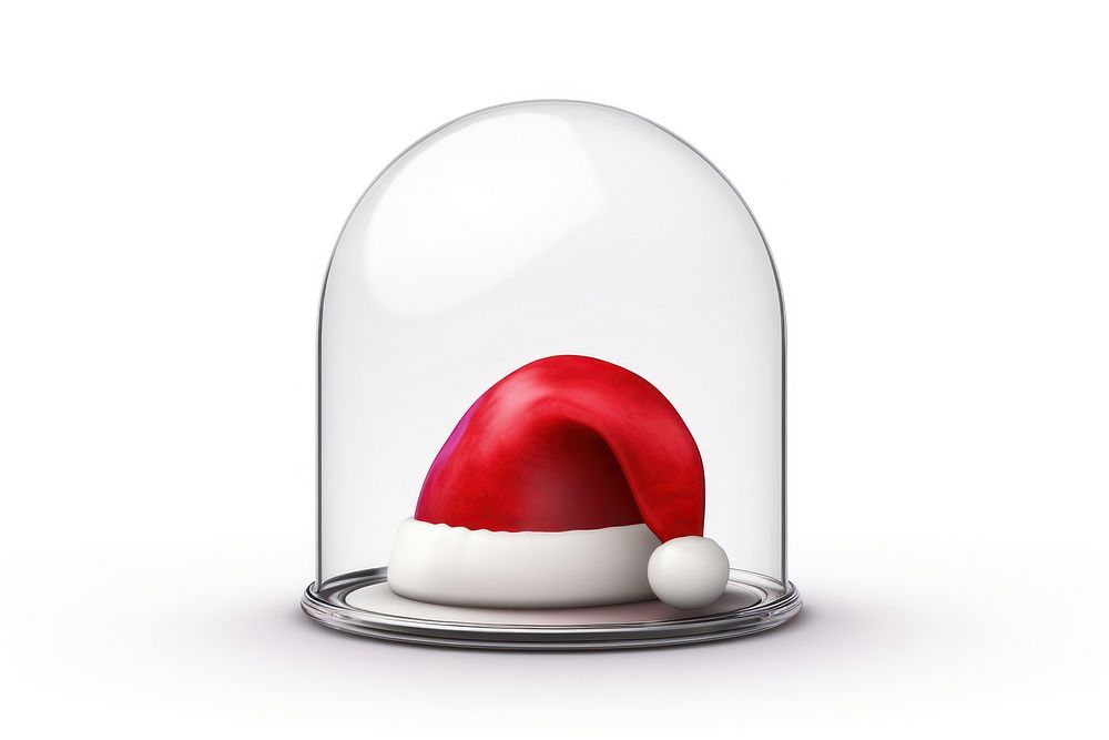 Empty glass globe christmas sphere shape. AI generated Image by rawpixel.