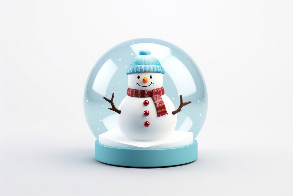 Snowman winter white anthropomorphic. AI generated Image by rawpixel.
