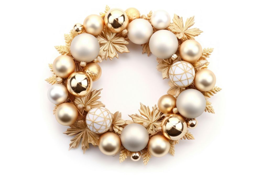Christmas Wreath decoration christmas jewelry. AI generated Image by rawpixel.