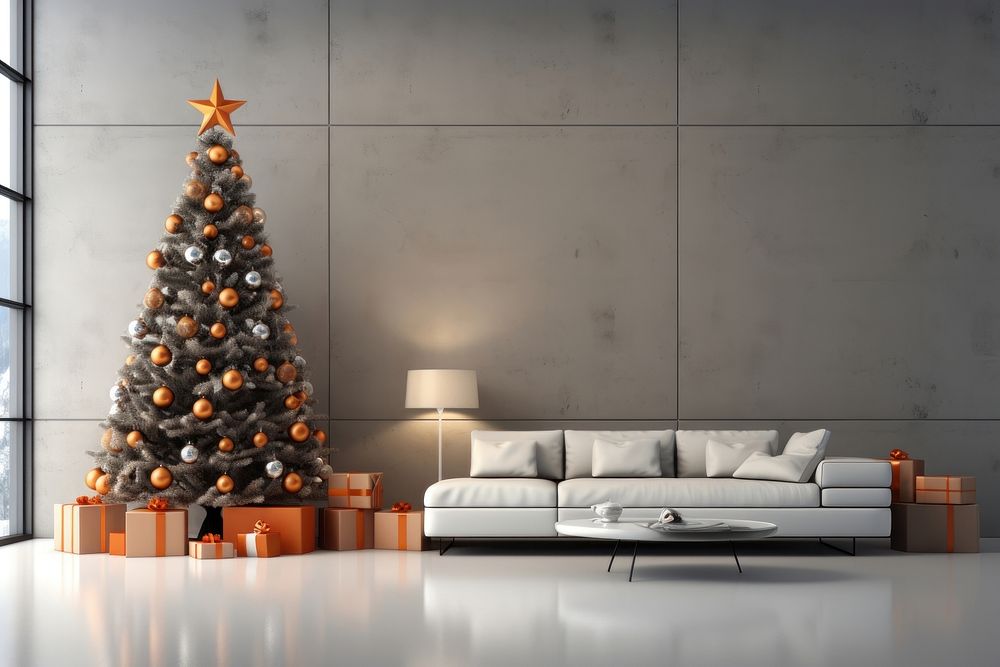 Chrsitmas decoration furniture christmas anticipation. AI generated Image by rawpixel.