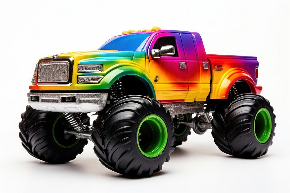 Wheel truck toy vehicle. AI generated Image by rawpixel.