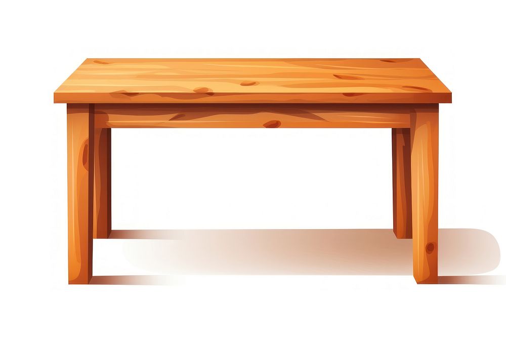 Wooden table furniture desk white | Free Photo Illustration - rawpixel