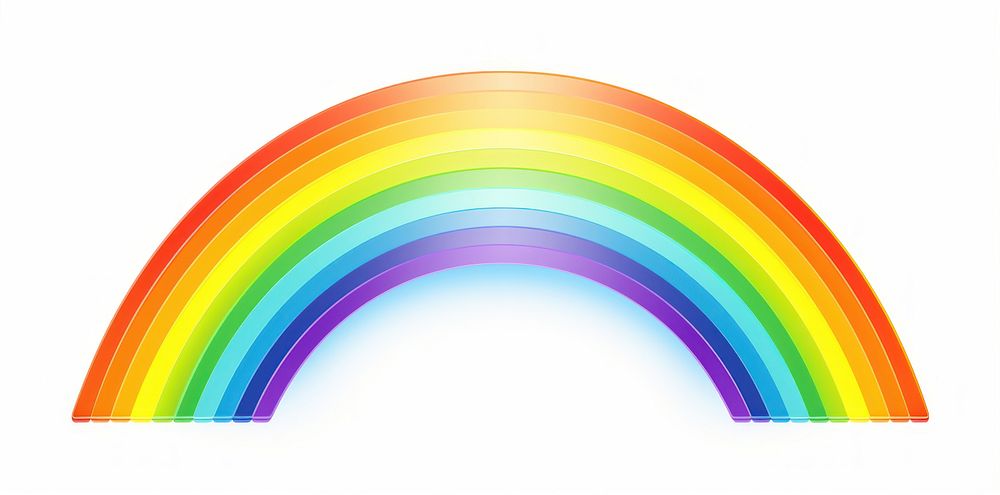 Rainbow backgrounds white background refraction. 