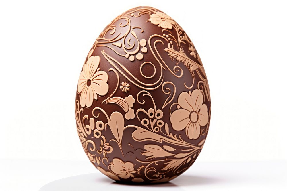 Easter egg white background celebration. AI generated Image by rawpixel.