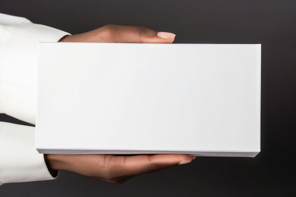 Blank cosmetic hand holding white. AI generated Image by rawpixel.