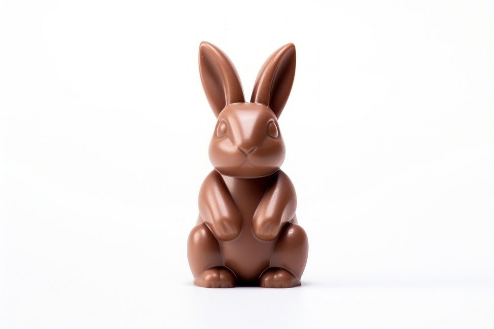 Chocolate mammal animal rabbit. AI generated Image by rawpixel.