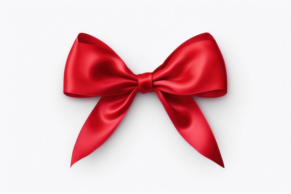Ribbon tie white background celebration. AI generated Image by rawpixel.