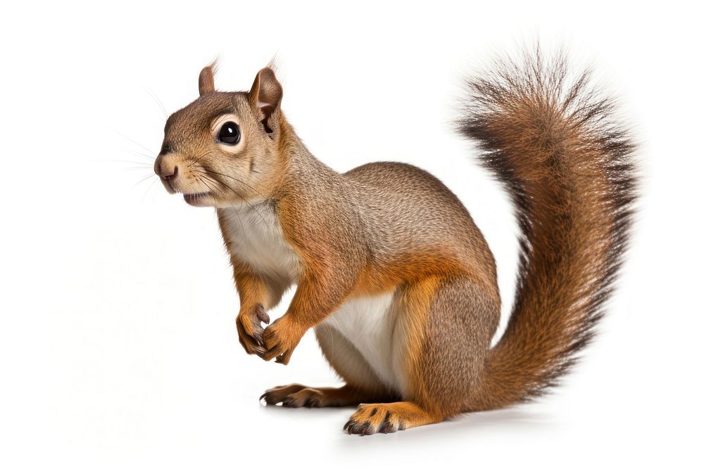 Squirrel squirrel animal mammal. AI generated Image by rawpixel.