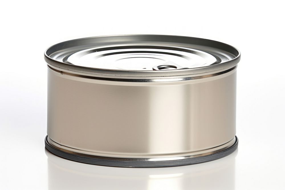 Food tin container aluminium. AI generated Image by rawpixel.
