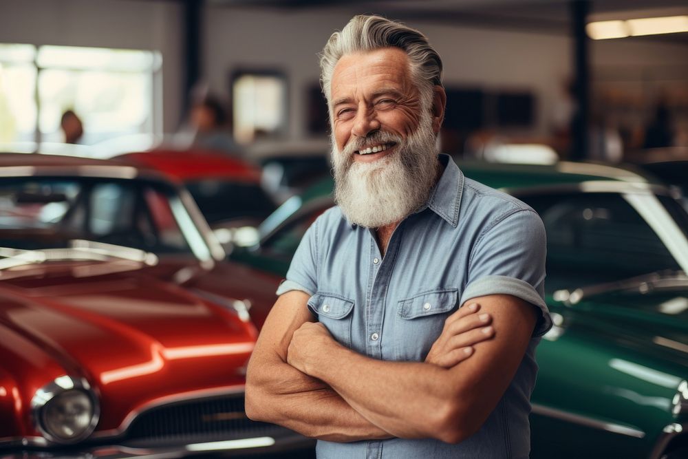 Vintage car vehicle happiness smiling. 