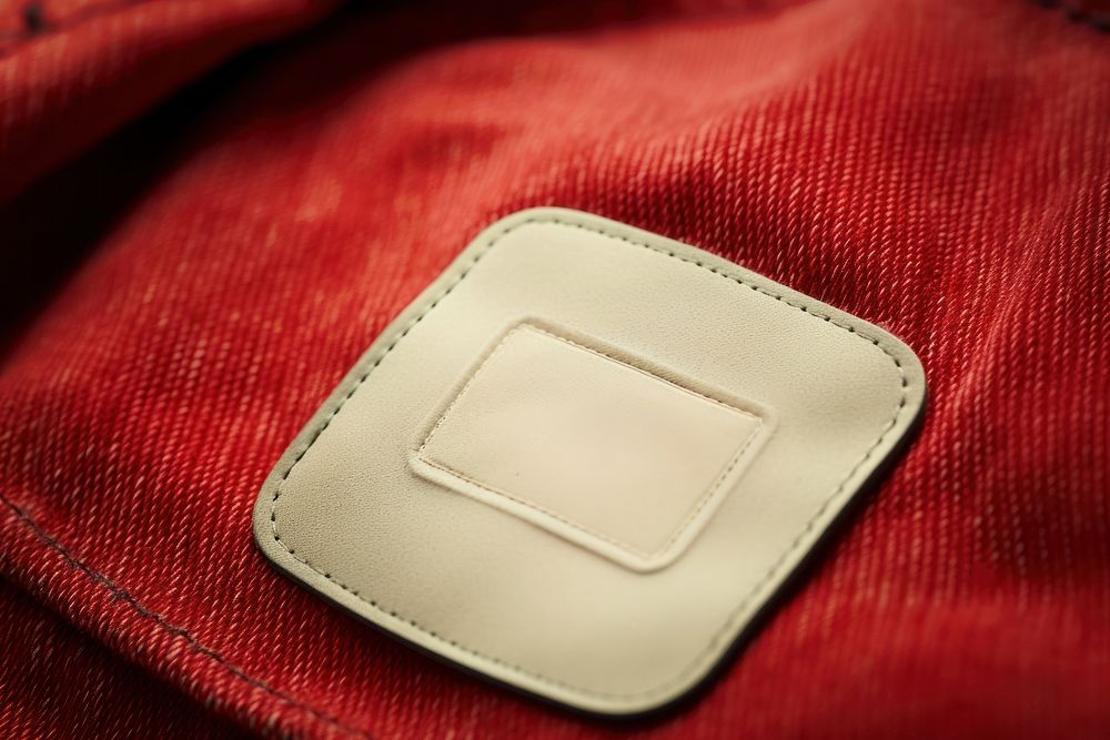 Clothing blank label wallet backgrounds accessories. AI generated Image by rawpixel.