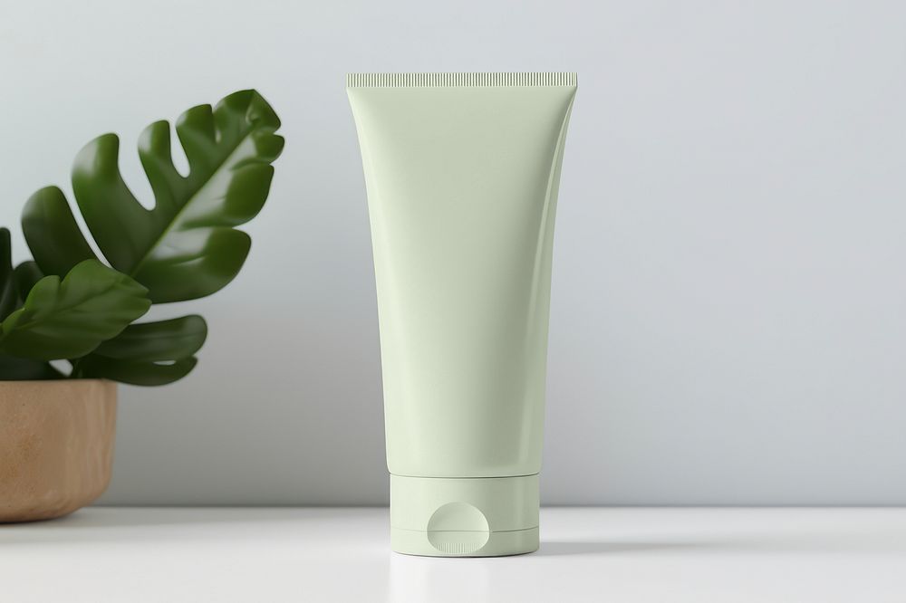Skincare tube, product packaging design