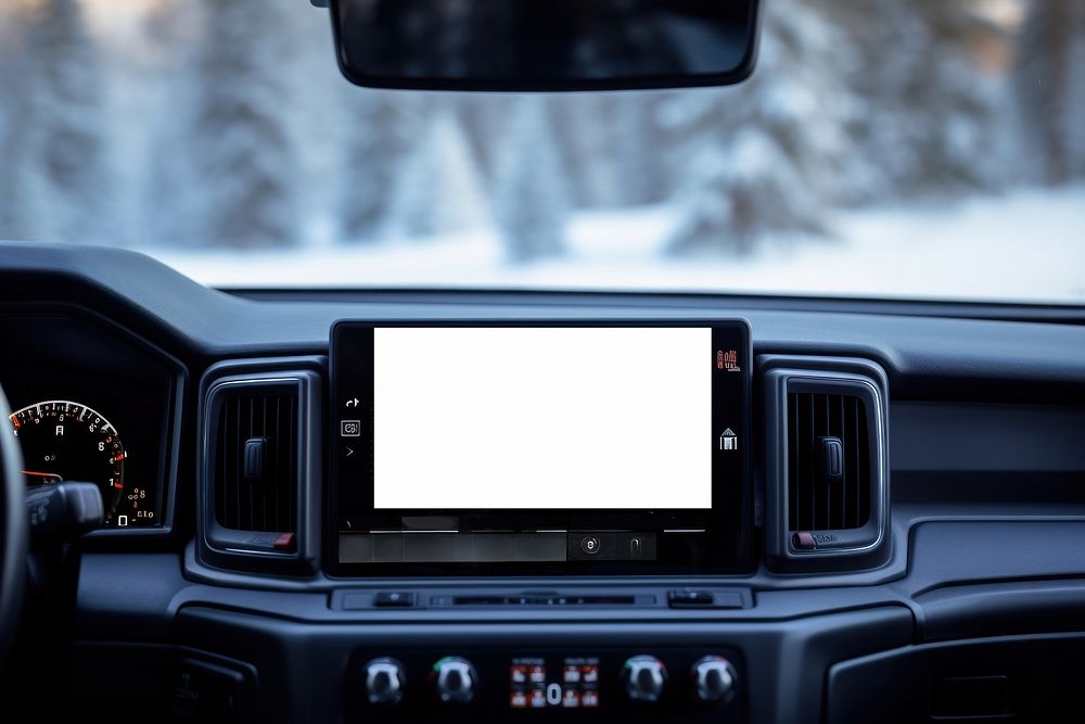 Navigation device car electronics vehicle. AI generated Image by rawpixel.