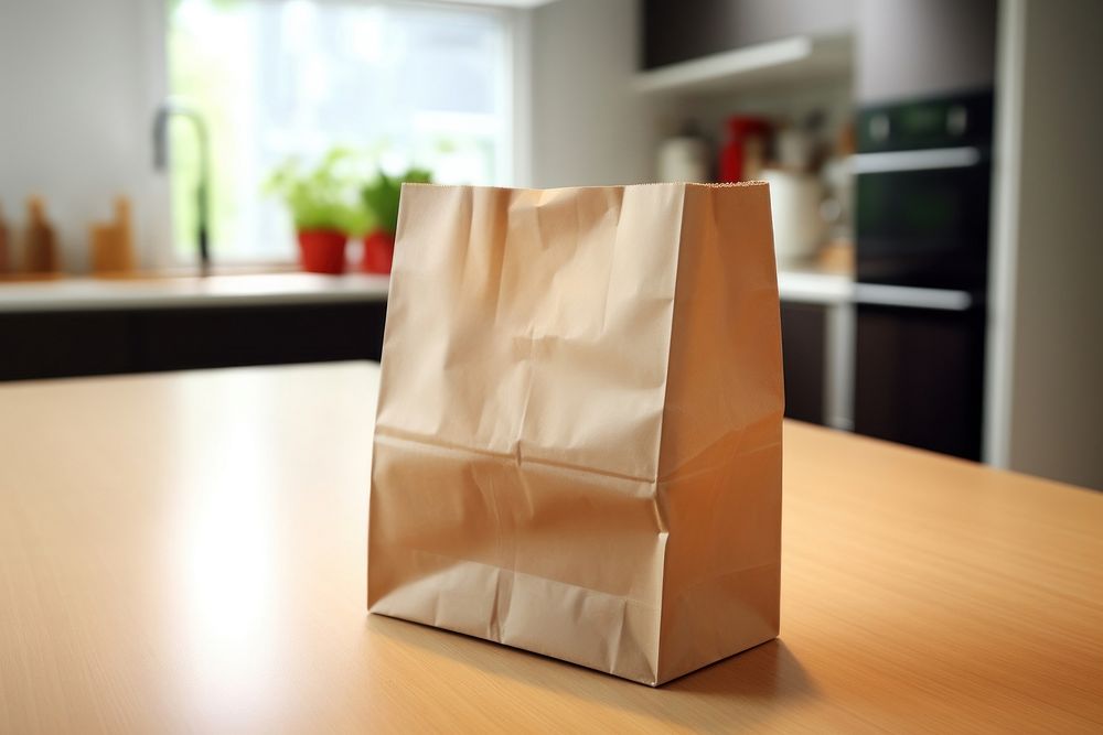 Paper grocery bag food accessories accessory. 