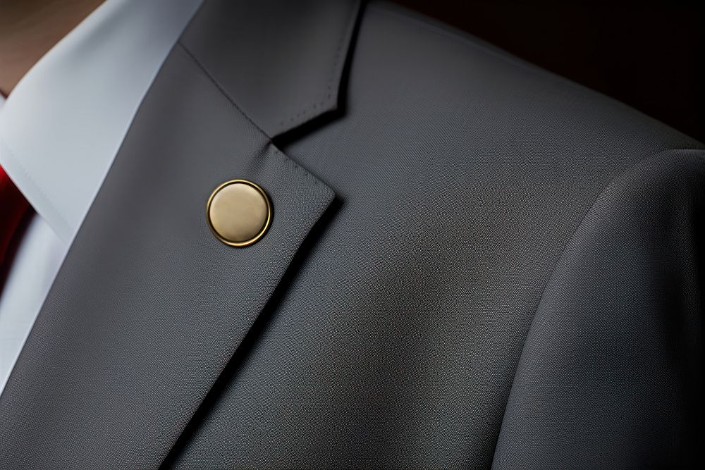 Button suit tie accessories. AI generated Image by rawpixel.