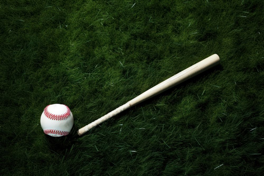 Baseball baseball sports grass. AI generated Image by rawpixel.