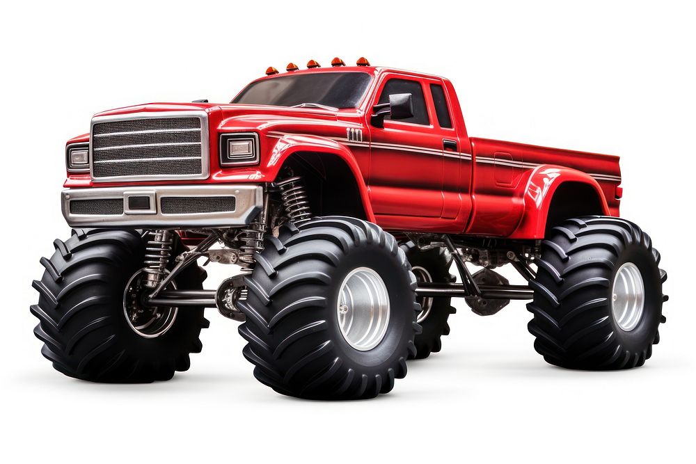 Monster Big Wheel truck wheel vehicle. AI generated Image by rawpixel.