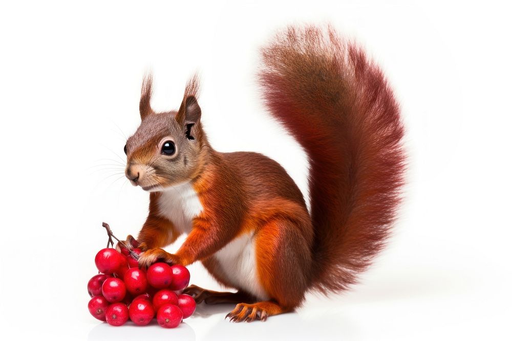 Squirrel squirrel animal rodent. AI generated Image by rawpixel.
