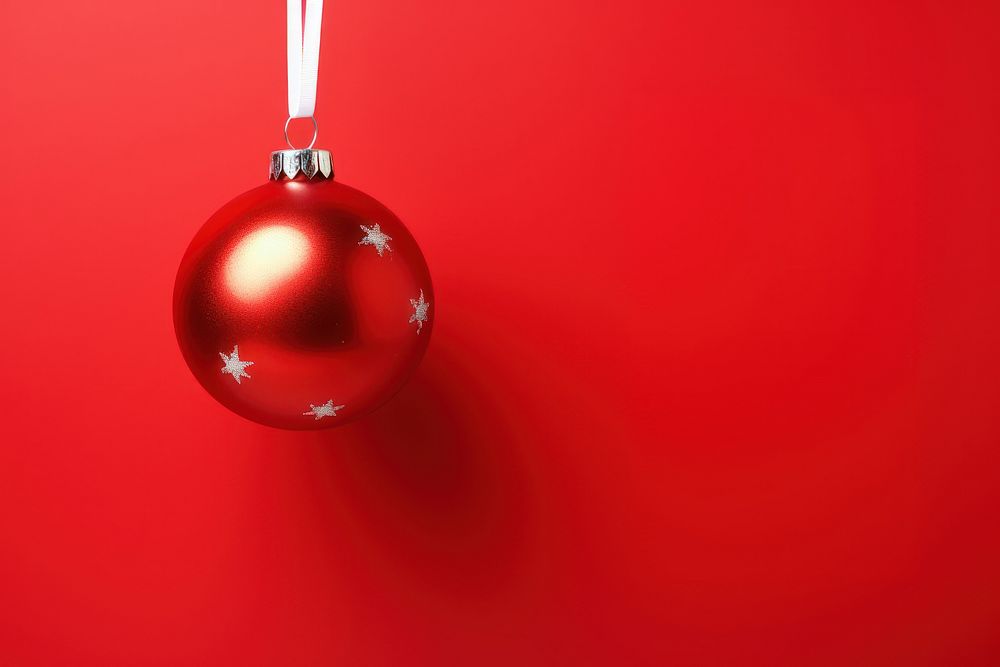 Christmas decoration red christmas decorations red background. AI generated Image by rawpixel.