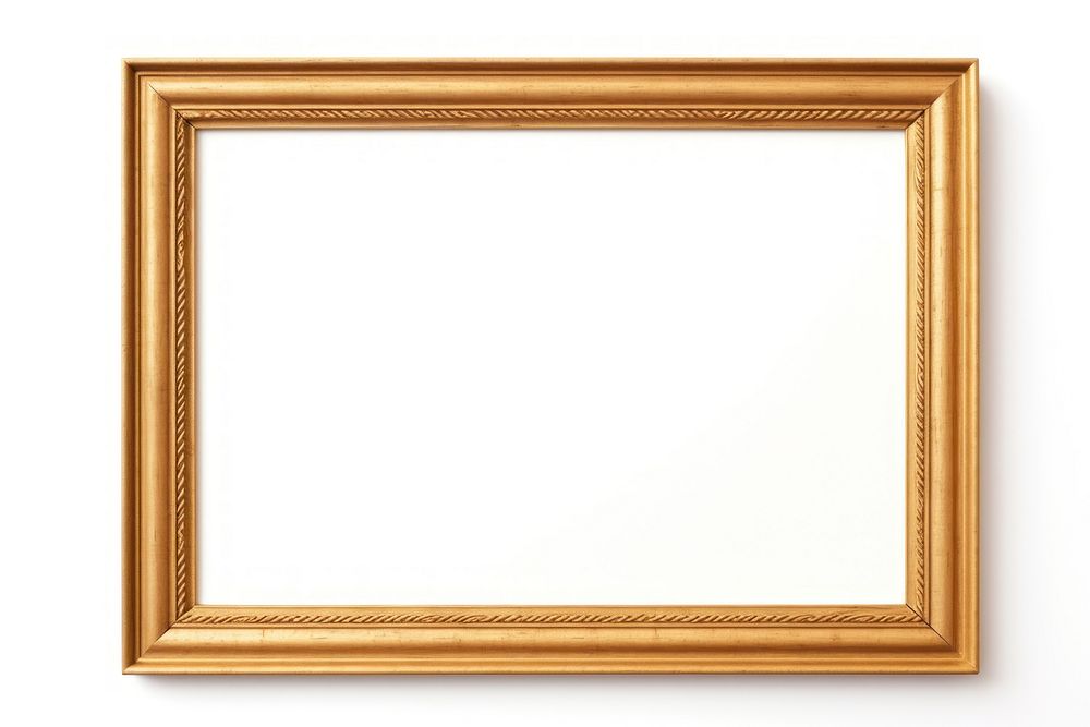 Wooden frame backgrounds gold white background. AI generated Image by rawpixel.
