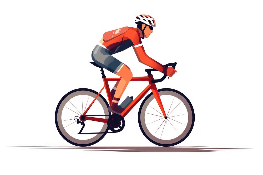Racing bike bicycle vehicle cycling. AI generated Image by rawpixel.