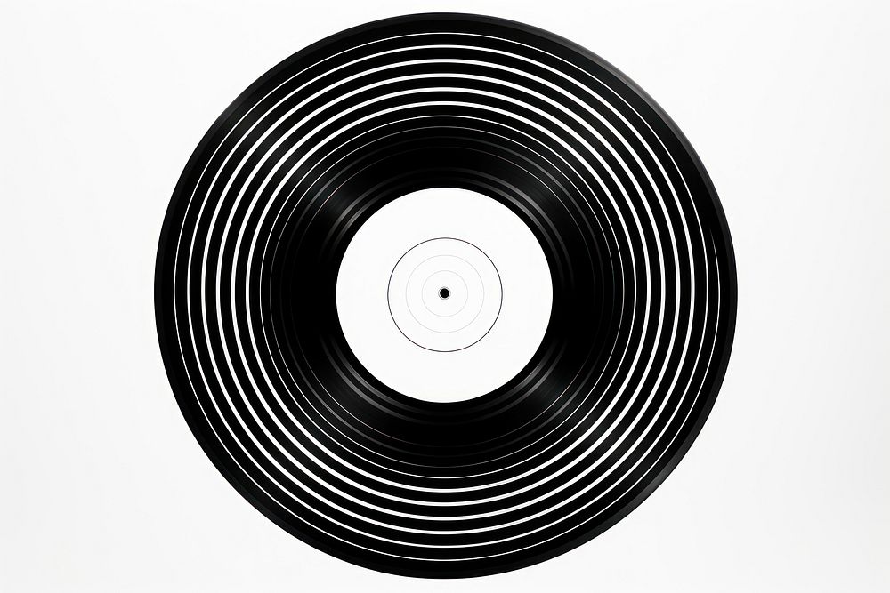 Vinyl black white line.